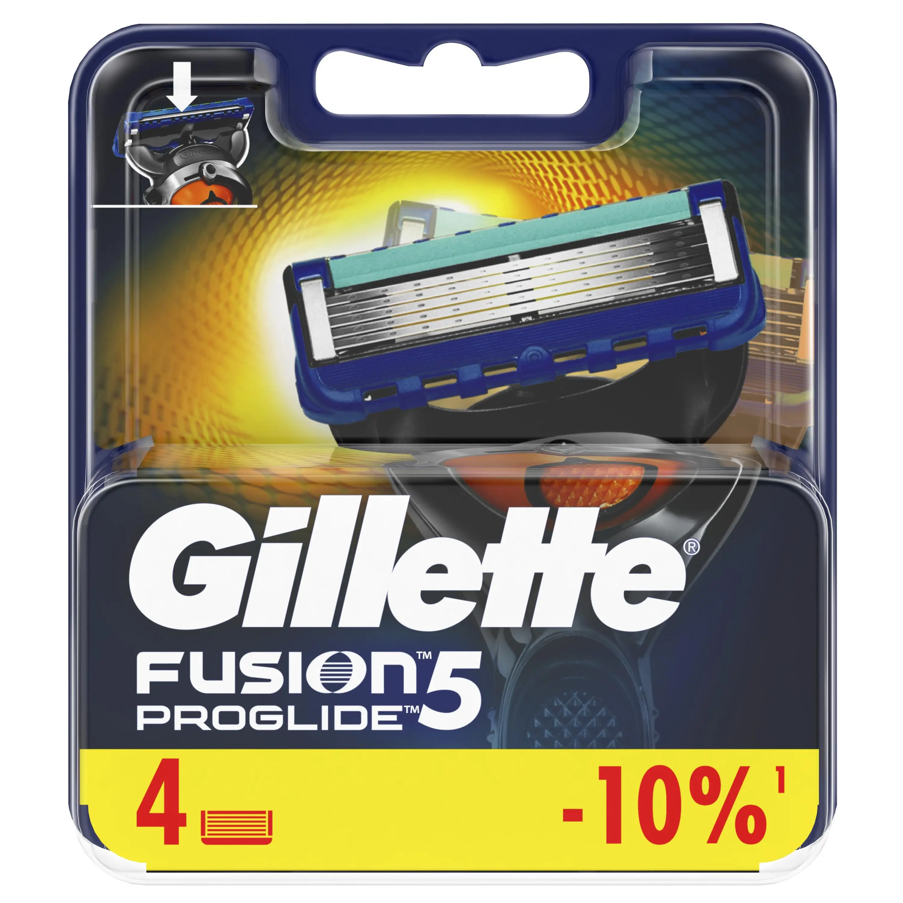 Сменные кассеты Gillette Fusion5 ProGlide 4 шт.|Бритва| |