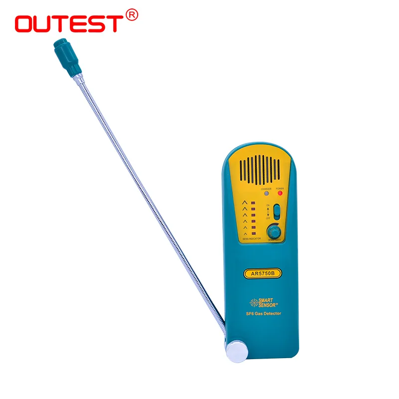 OUTEST Профессиональный галогенный детектор газа SF6 утечки хладагента Выхлопных