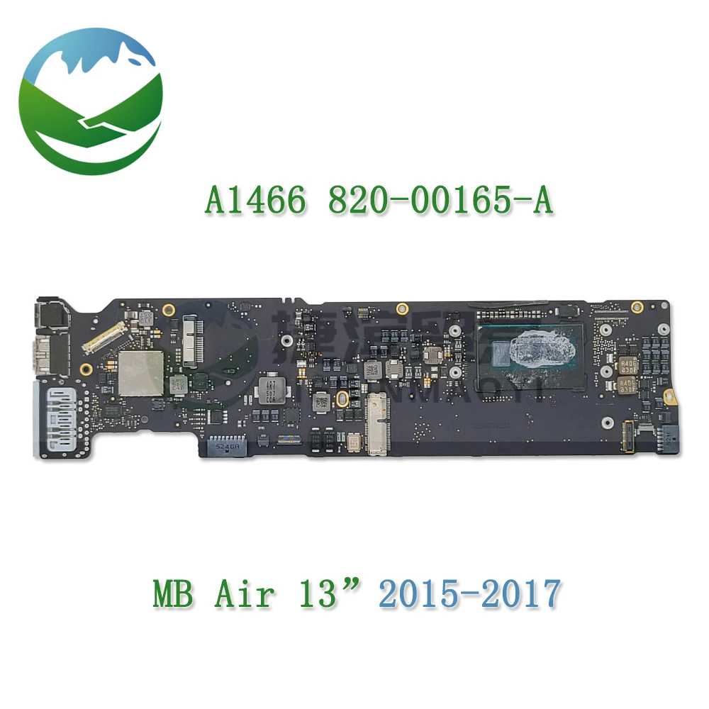 

Original Laptop A1466 Motherboard For MacBook Air 13" Logic Board 1.8GHz 2.2GHz "Core i5" 820-00165-A 2015 2016 2017 EMC 2924