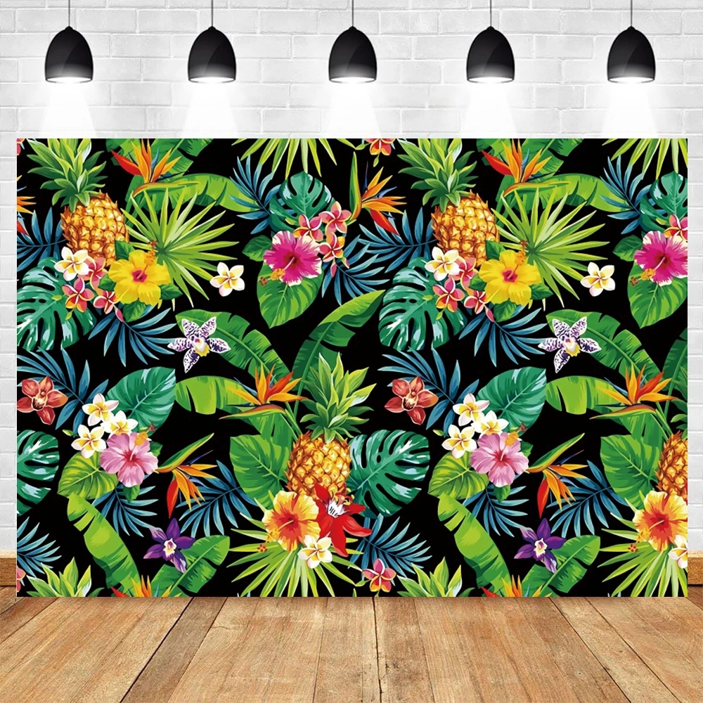 

Yeele Flowers Grass Foliage Pineapple Scene Personalized Photographic Backdrops Photography Backgrounds For Photo Studio