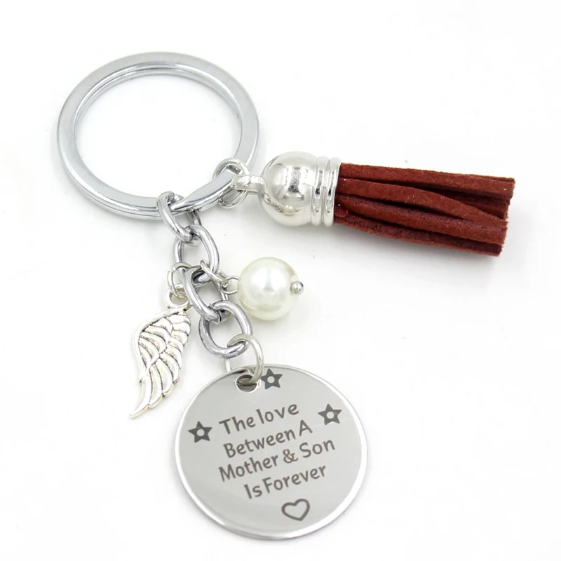 Новое поступление брелок с кисточкой любовь между мамой и дочерью вечная