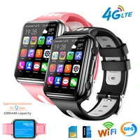 h1w5 4g gps wifi location studentkids smart watch phone android system clock app install bluetooth smartwatch 4g simtf card