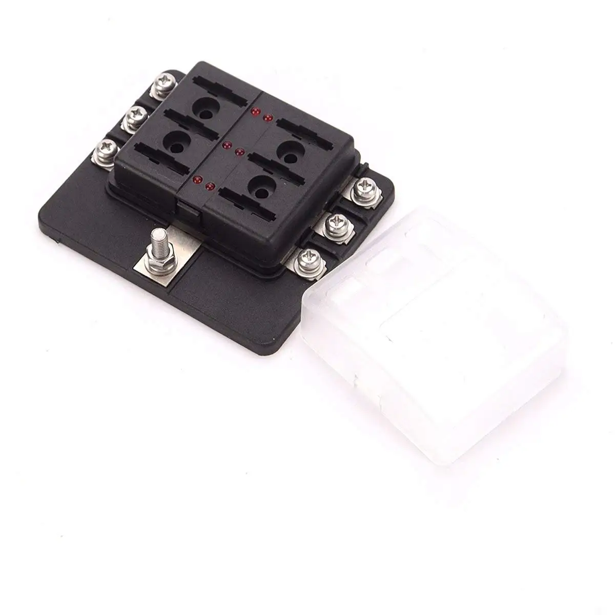 Diy 6 замыканий светодиодный предохранитель блок предохранителей с винтовой