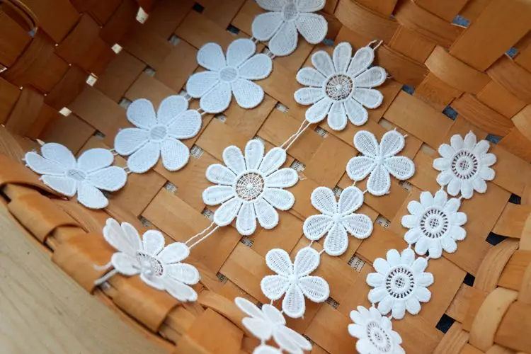 2021 18 Стилей 10 ярдов = 1 много оптовая цена кружевные отделки с цветами лепестков для платья для маленьких девочек, одежды, шитья diy на.