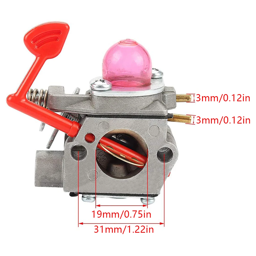 

Carburetor Kit 545081855 BVM200VS for Poulan Pro Blower Lawnmowers Carburetor With Fuel Filter Tune Up Power Kits Tools Parts