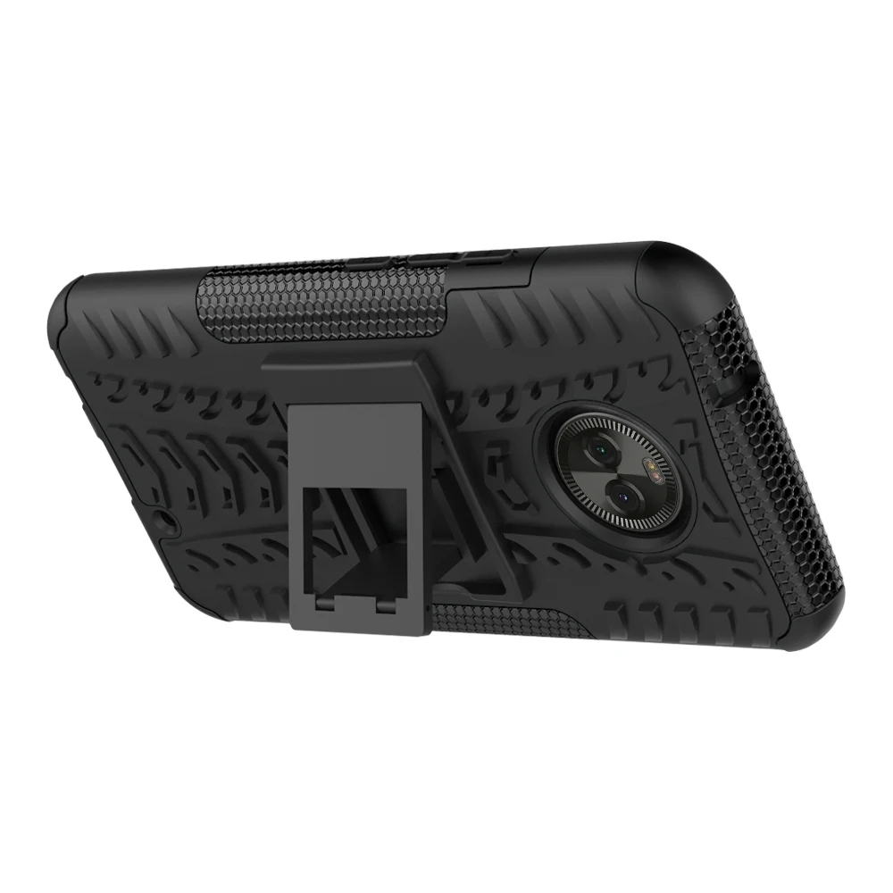 Защитный чехол для Moto X4 C G4 G5 G6 Plus Z Z2 E4 Play 2018 противоударный жесткий резиновый
