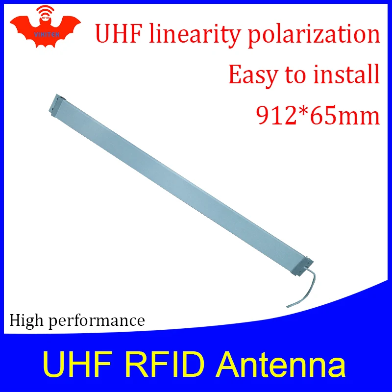 UHF RFID  Strip thin antenna VA906 915MHZ middle range 920-925M Self-service library Access door Embedded rfid reader antenna