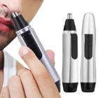 Электрический триммер для волос в носу для мужчин, машинка для стрижки волос в ушах и носу, профессиональная безболезненная Бритва для удаления волос на лице и бровях для женщин и мужчин