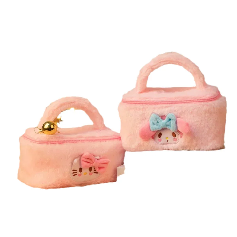 Плюшевые игрушки Sanrioed Plushie 20 см My Melody Pom Purin Cinnamoroll Kuromi персонажи аниме плюшевые