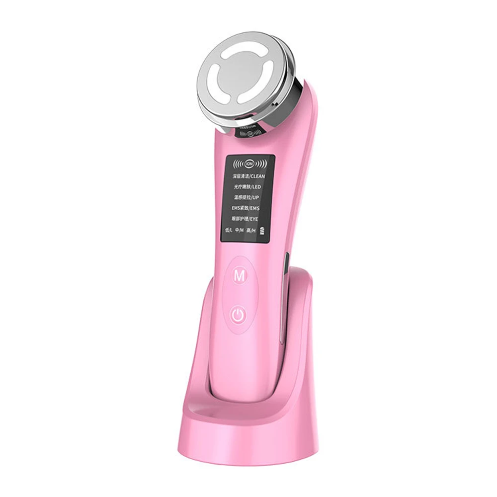 

EMS Face Lifting Anti-Wrinkle Radio Frequency Beauty Device Face Care Face Massager Deep Facial Cleansing Machine for Women