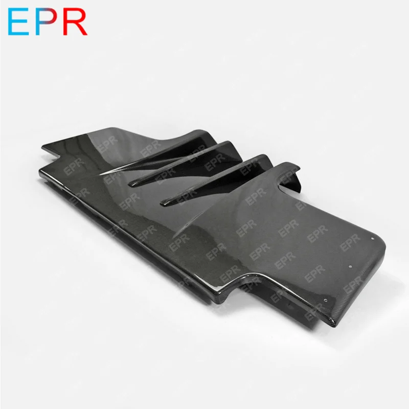 TS Style Type 2 Carbon Fiber Glossy Finished Rear Diffuser w/ Metal Fitting For Nissan R32 Skyline GTR Car Accessories kit(5pcs) |