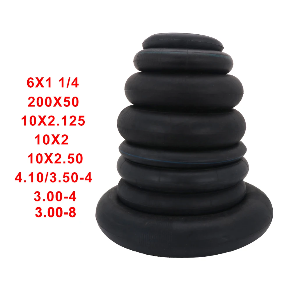 Set 8 шт. внутренняя трубка наружный шин 4,10/3,5-4 10*2,125 3,00-4 10*2 10*2,5 10*2,125 6*1 1/4 для инвалидного кресла Электрический Скутер Квадроцикл ATV - Цвет: Set
