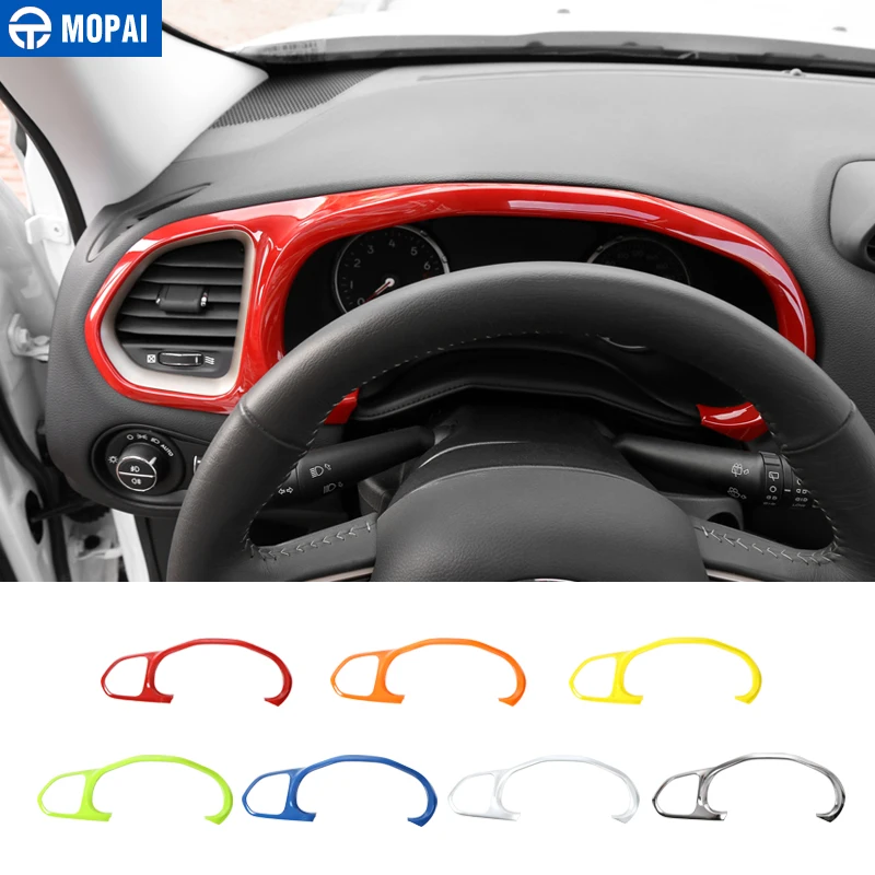 Декоративная рамка для приборной панели автомобиля MOPAI наклейки Jeep Renegade 2015 +