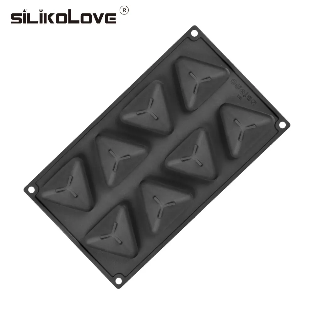 Силиконовая форма SILIKOLOVE для торта 8 ячеек инструменты украшения выпечки