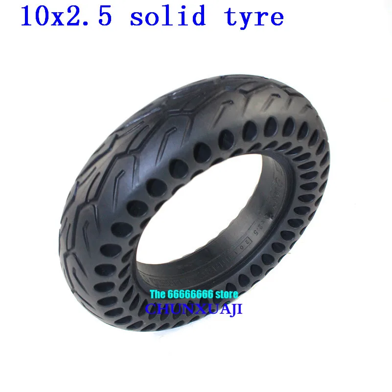 10 inch10x2.50 10x2 25 сотовые твердые шины подходит для электрического скутера