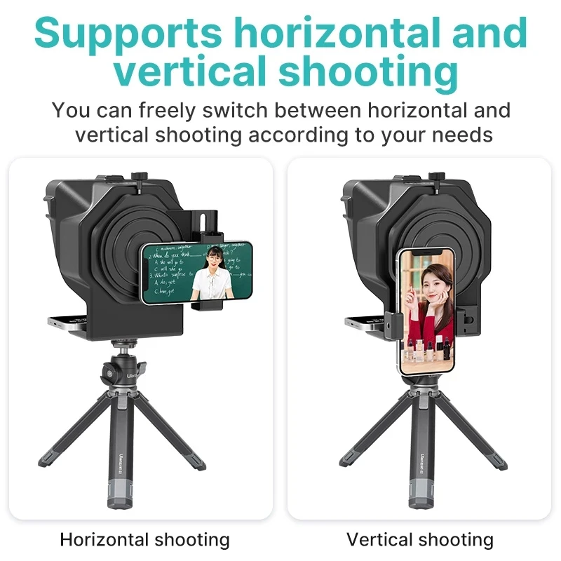 Портативный телесуфлер Ulanzi для смартфона/планшета/камеры DSLR Запись видео прямая