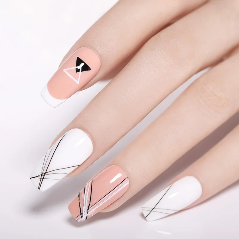 BORN PRETTY 5ml Polish Colorful Drawing Nail Gel Pull Line Thick Elastic Paint Art varnish | Красота и здоровье