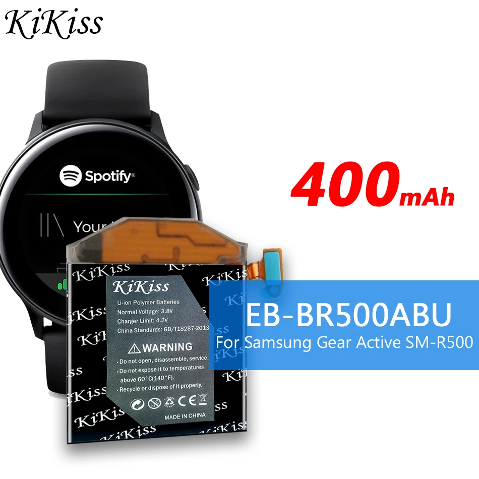 Аккумулятор телефон для Samsung Galaxy Watch Active EB-BR500ABU/S2 EB-BR720ABE R732 / S аккумулятор часов 400
