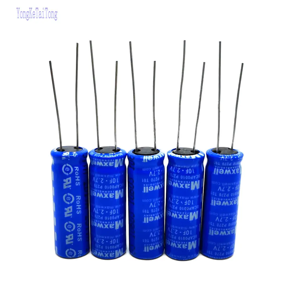 5 шт. 10F2.7V новый оригинальный США супер фарад конденсатор MAXWELL 2 7 V-10F V 10F BCAP0010P270T01 V/10F