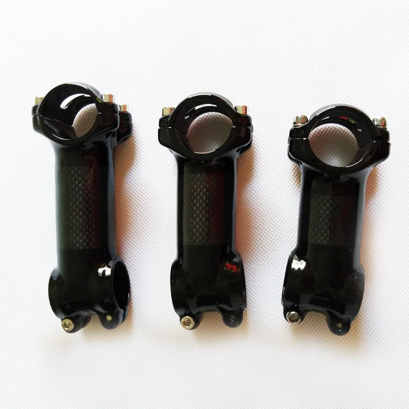 NO LOGO Bike Stem Carbon Fibre Bicycle Riser MTB Road 31.8mm Angle 6 Bicicleta Tallo potencia | Спорт и развлечения