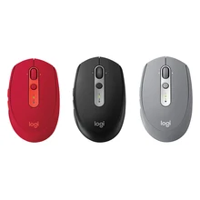 Logitech M590 Dual Mode Bluetooth-compatible Wireless Mouse 1000 DPI 7 Buttons Cordless Mute Office Mouse Gaming Mice