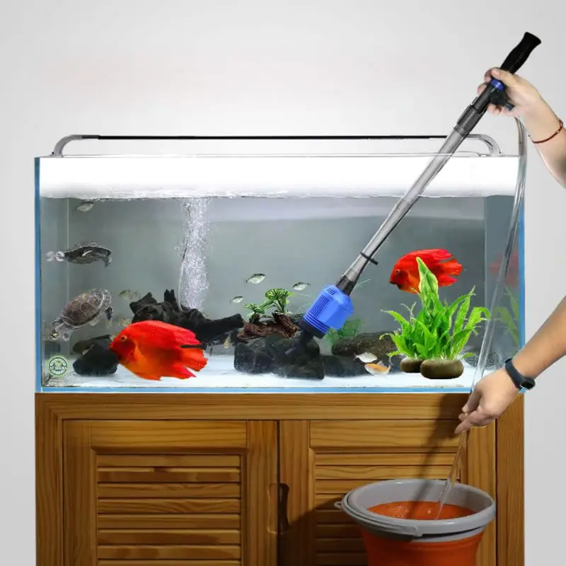 

Automatic Gravel Cleaner Electric Aquarium Water Cleaner for Medium Large Tank Dropshipping
