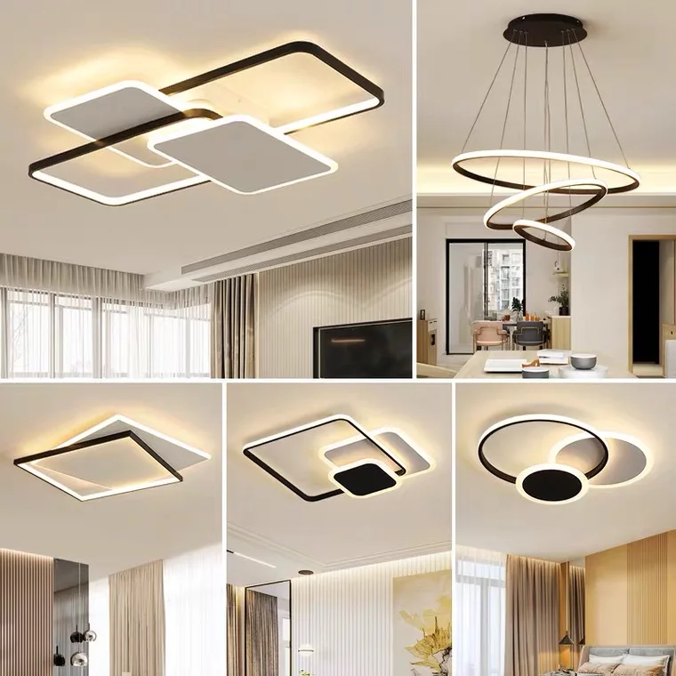 

ceiling mounted luminaire modern square rectangle balcony porch restaurant hallway lamp LED ceiling lamp home decoration
