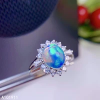 kjjeaxcmy fine jewelry natural opal 925 sterling silver new men women ring support test luxury