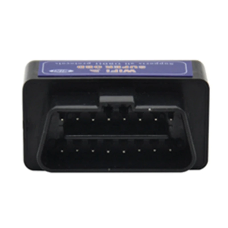 Автомобильный сканер OBD2 WiFi ELM327 V1.5 черный Мини диагностический инструмент