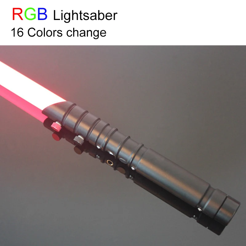 

Суперудивление, световой сабель RGB, 16 цветов, регулировка громкости, 9 Вт, светодиодный сабель, косплей, Скайуокер, Люк светильник вой сабель ...