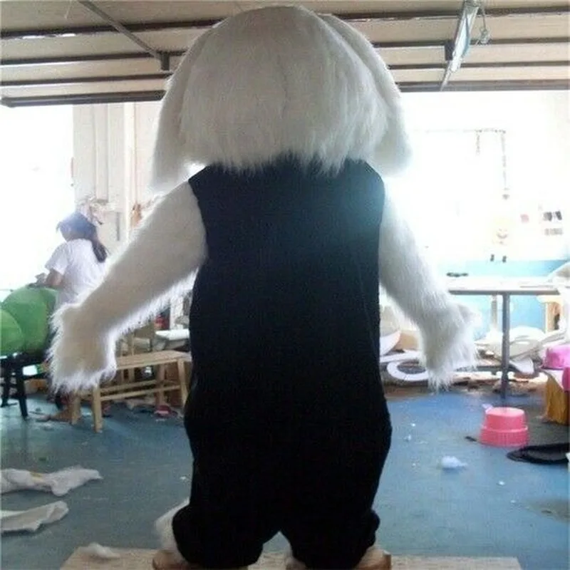 New Happy Carnival Mascot Halloween Long Haired Dog Color Cosplay Costume Adult Use Birthday Party Advertising Parade Suit