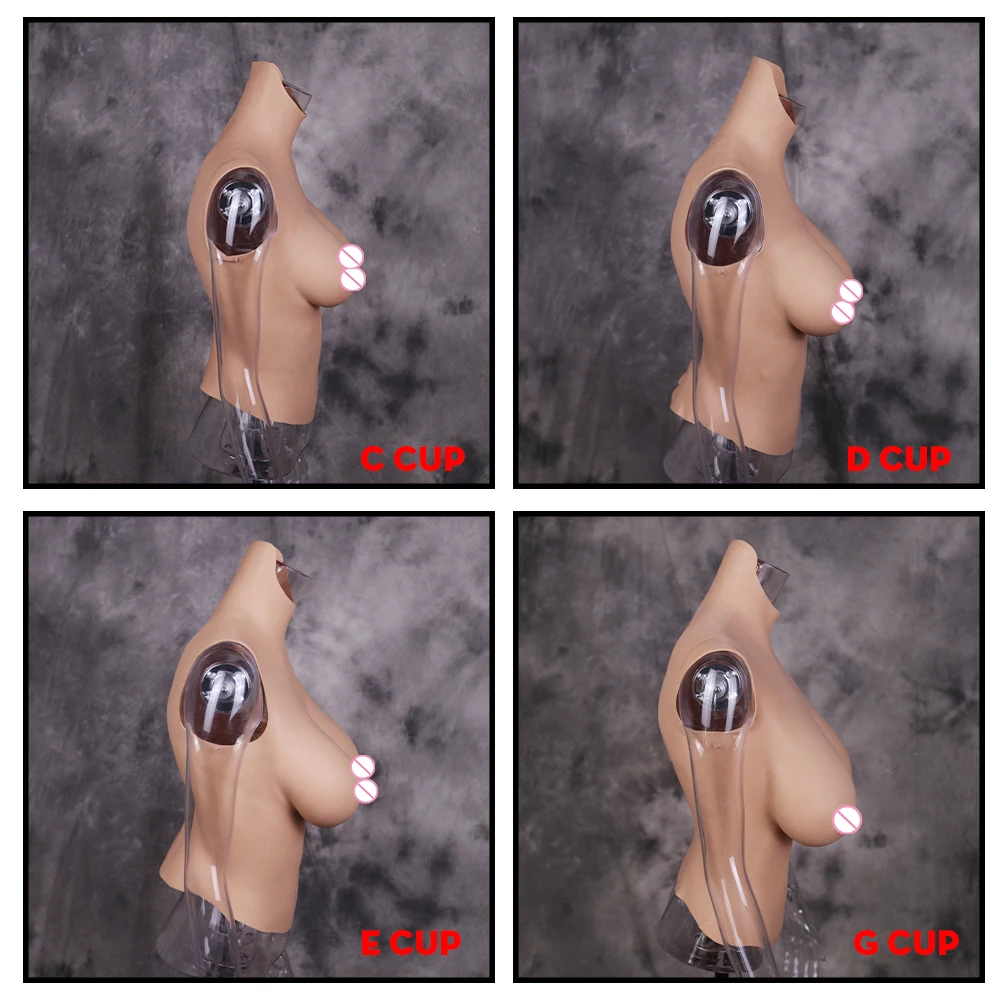 Трансвестит жидкий силикон поддельные грудь верхняя часть тела силиконовая не