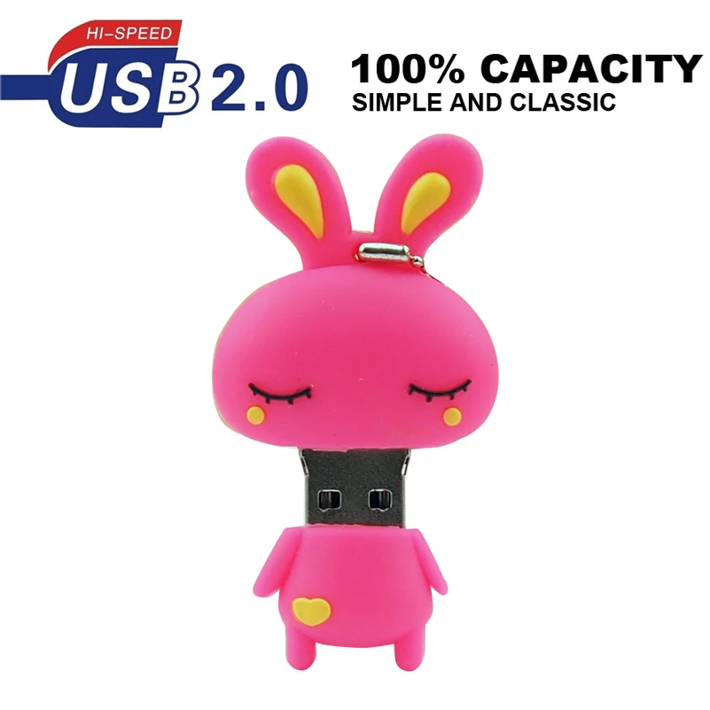Флеш диск USB 2 0 флеш накопитель с мультяшным котом Суперскоростной 64 ГБ 32 16 8 4 128 Мб