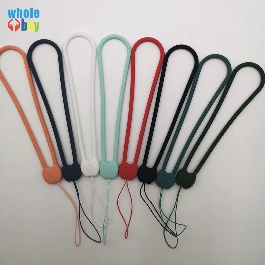 

Универсальные короткие силиконовые сотового телефона ремешок-держатель чехол Обложка для телефона шейный ремешок ожерелье слинг для Моби...