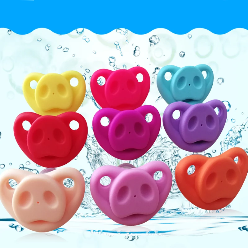 Силиконовая забавная пустышка для новорожденных детская прорезывания зубов