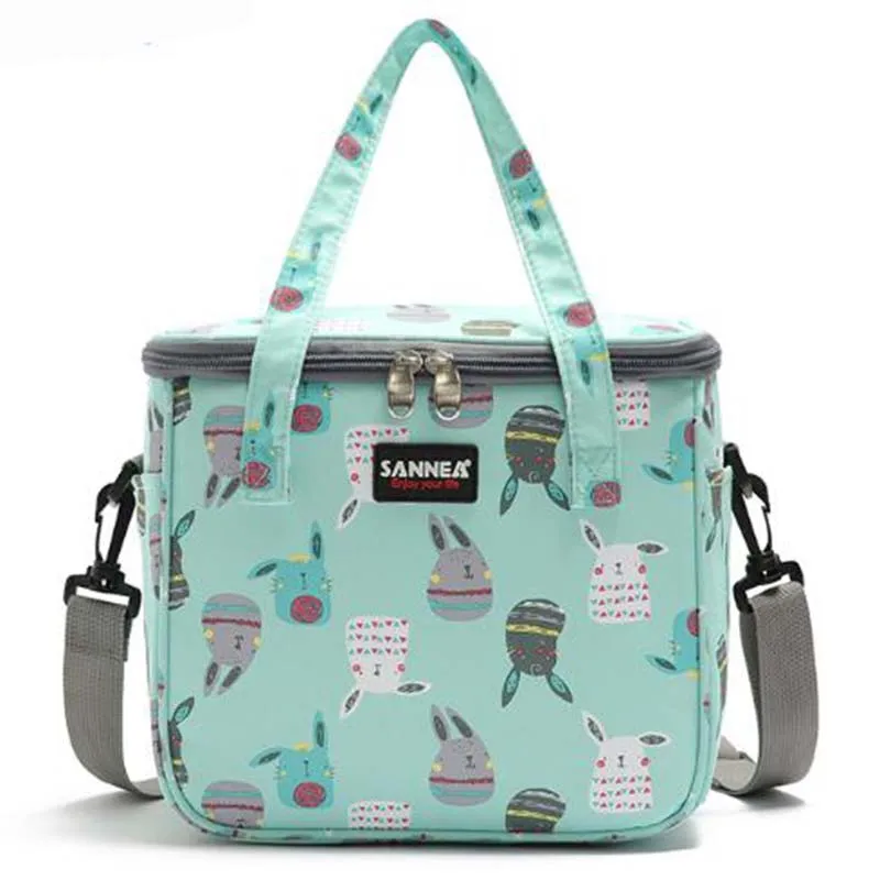 7L водонепроницаемая сумка холодильник с принтом термо обед пикник ящик