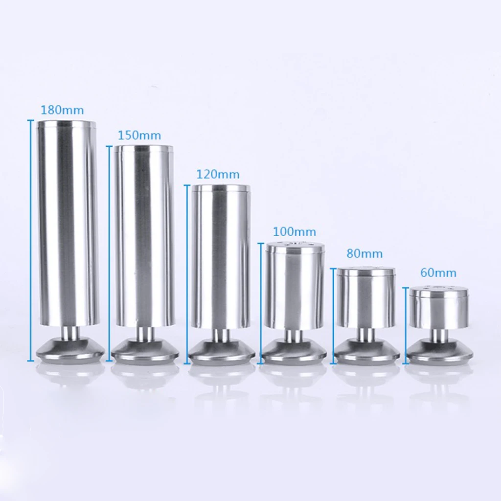 Регулируемые ножки для мебели сменные металлические из нержавеющей стали дивана