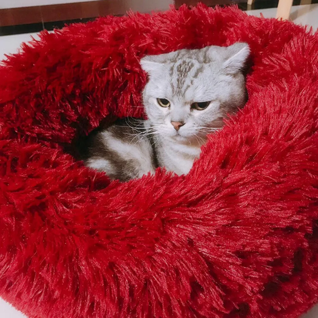 Новый плюшевый супер мягкий для домашних любимцев собак кошек кровать питомник