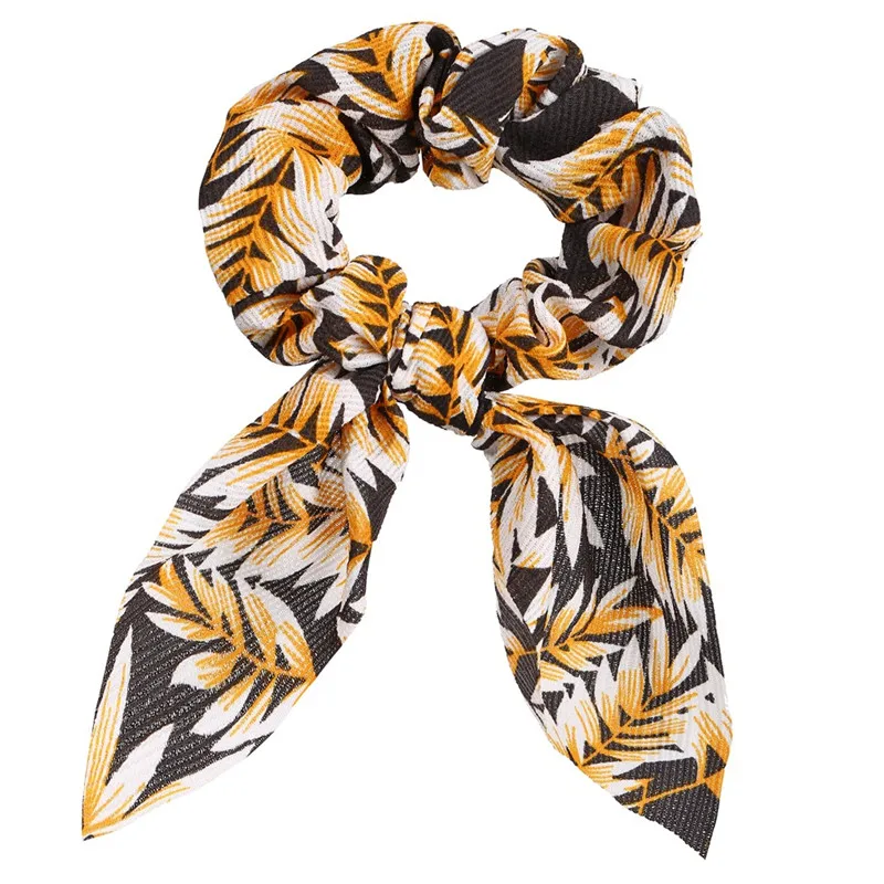 

Haargummis Fr Frau Mdchen Gedruckt Floral Haar Krawatten Kaninchen Elastische Hair Bands Pferdeschwanz-halter Haar Zubehr