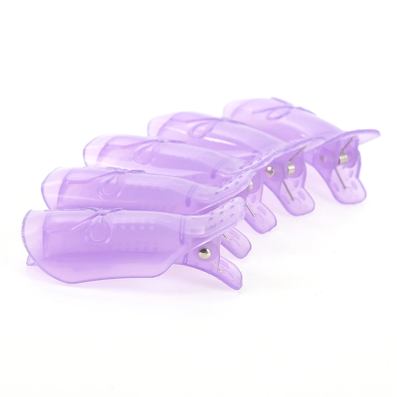 

Nail Polish Remover 10 pcs Plastic Hand Nail Art Tip Polish Soak Off Clip Cap Nail Gel Remover Wrap Nail Art Tools