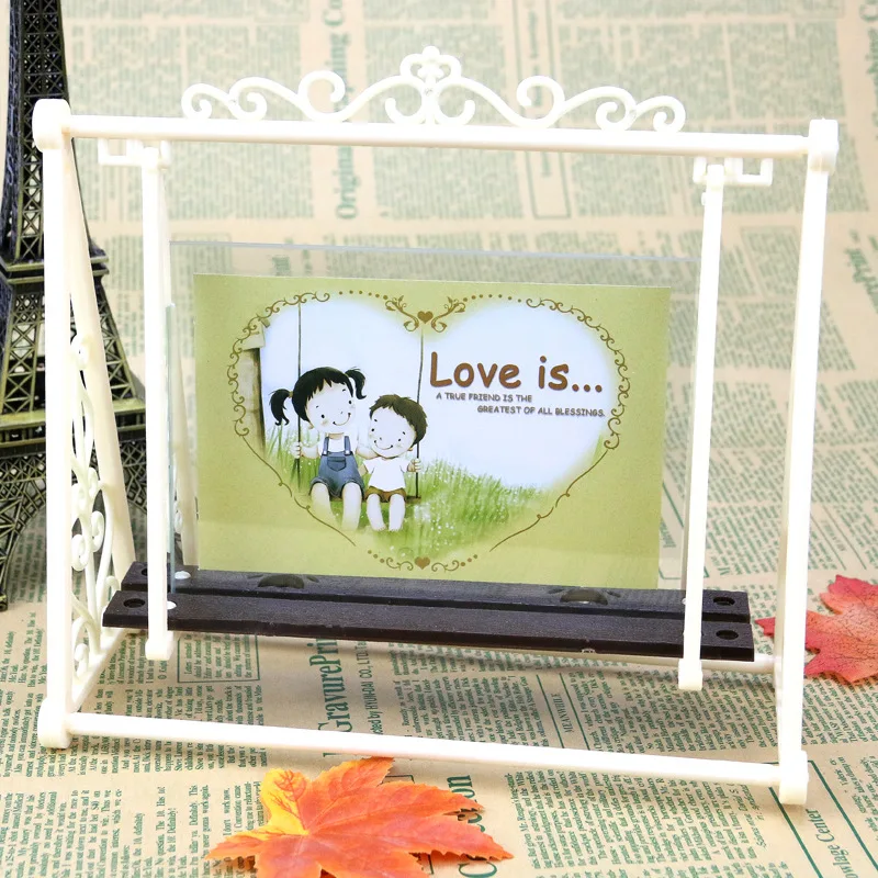 7-дюймовая фоторамка рамки для картин новый дизайн форма качели украшение дома и