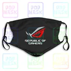 Asus Rog Республика геймеров выбор чемпионов моющаяся многоразовая маска с фильтром для взрослых и детей