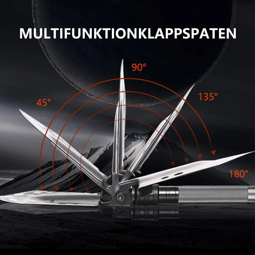 Multi-purpose Tool Outdoor Military Tactical Camping Shovel Tools Multitool Folding Fishing Snow Car Emergency Survival | Инструменты