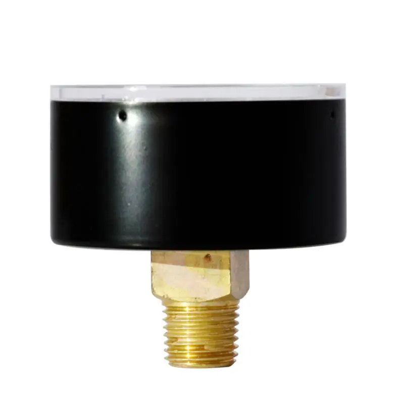 Манометр 52 мм Циферблат 1/4 &quotBSPT горизонтальный 0/15 30 60 100 160300 PSI &amp Bar|Манометры| |