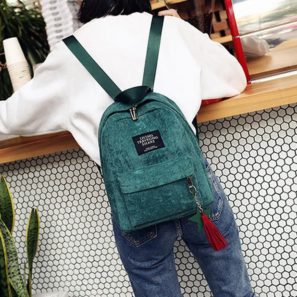 Рюкзак женский школьный с надписью на молнии для путешествий 2019 | Багаж и сумки