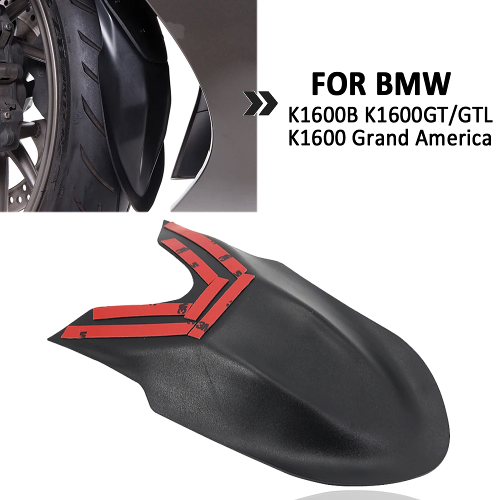 

Motorcycle Accessories ABS Front Fender Guard Extension FOR BMW K1600B K 1600 B / Grand America K1600GA K 1600 GA All Years