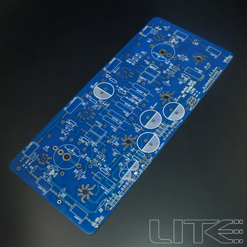 

1PCS NEW LITE T62 Electronic tube PCB Two-channel power amplifier empty board Marantz M8 Circuit Back stage board Two-channel