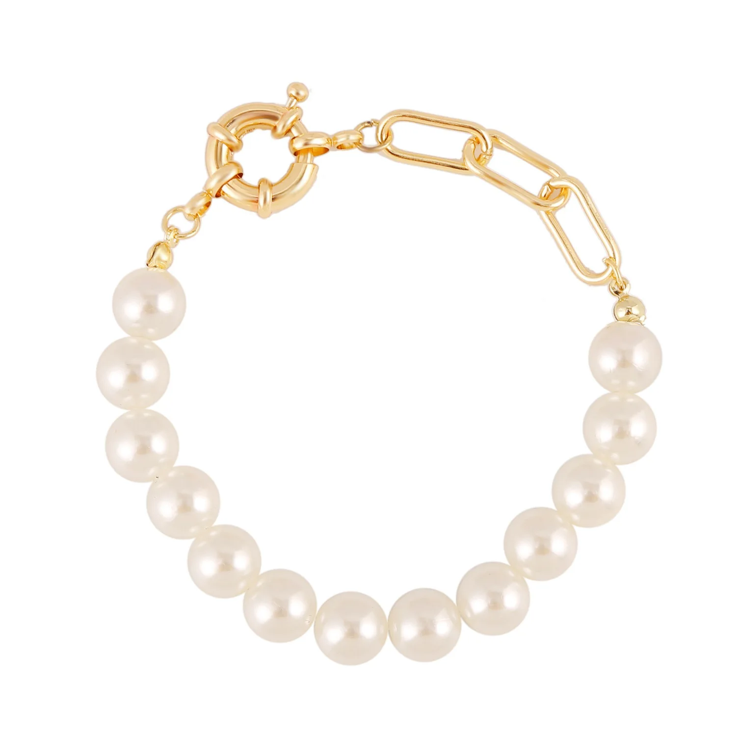 

New Simple and Versatile Pearl Korean Bracelet Women's Fashion Bracelet Ins Special-Interest Design Popular Ornament Bracelet