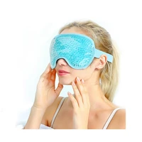 cold gel eye mask gel bead sleep ice pack hot cold therapy compress cooling face pads cool dark circles eyes masks