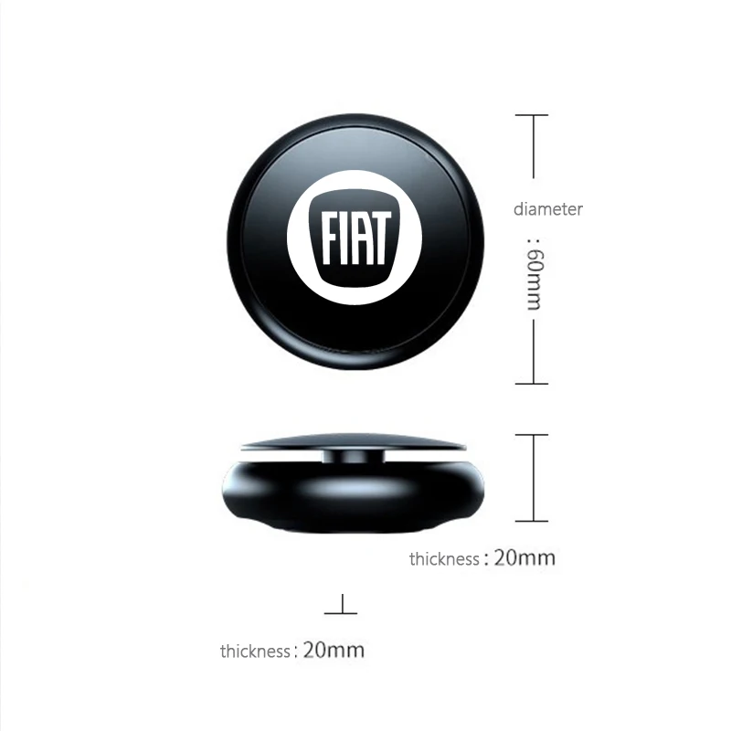 

Car Aluminum alloy Air Freshener Car Perfume Scent Decor for Fiat Aegea 500c Panda Uno Palio Tipo Doblo Car Auto Accessories